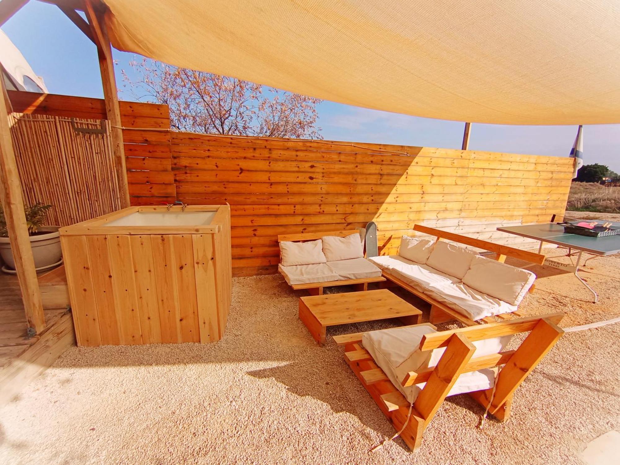 Tente de luxe Olive Dome - כיפה גיאודזית ענקית ומודרנית בין עצי הזית *